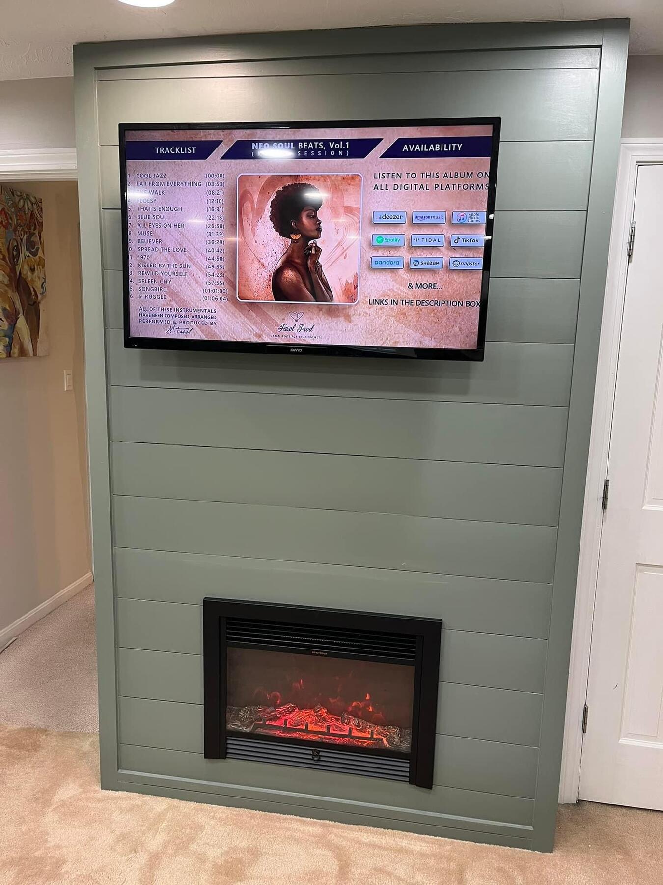 Custom Fireplace