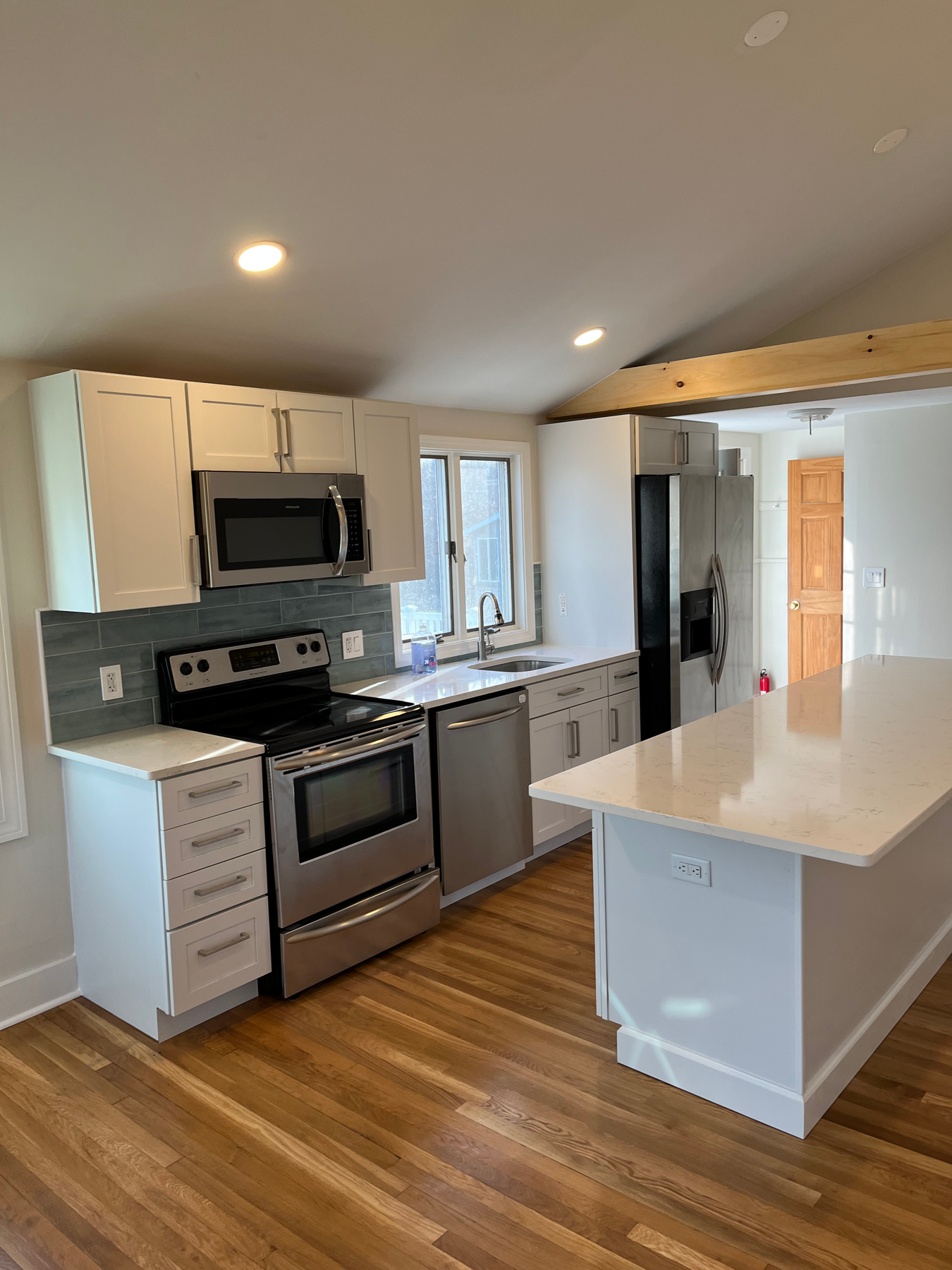 Modern renovated kitchen