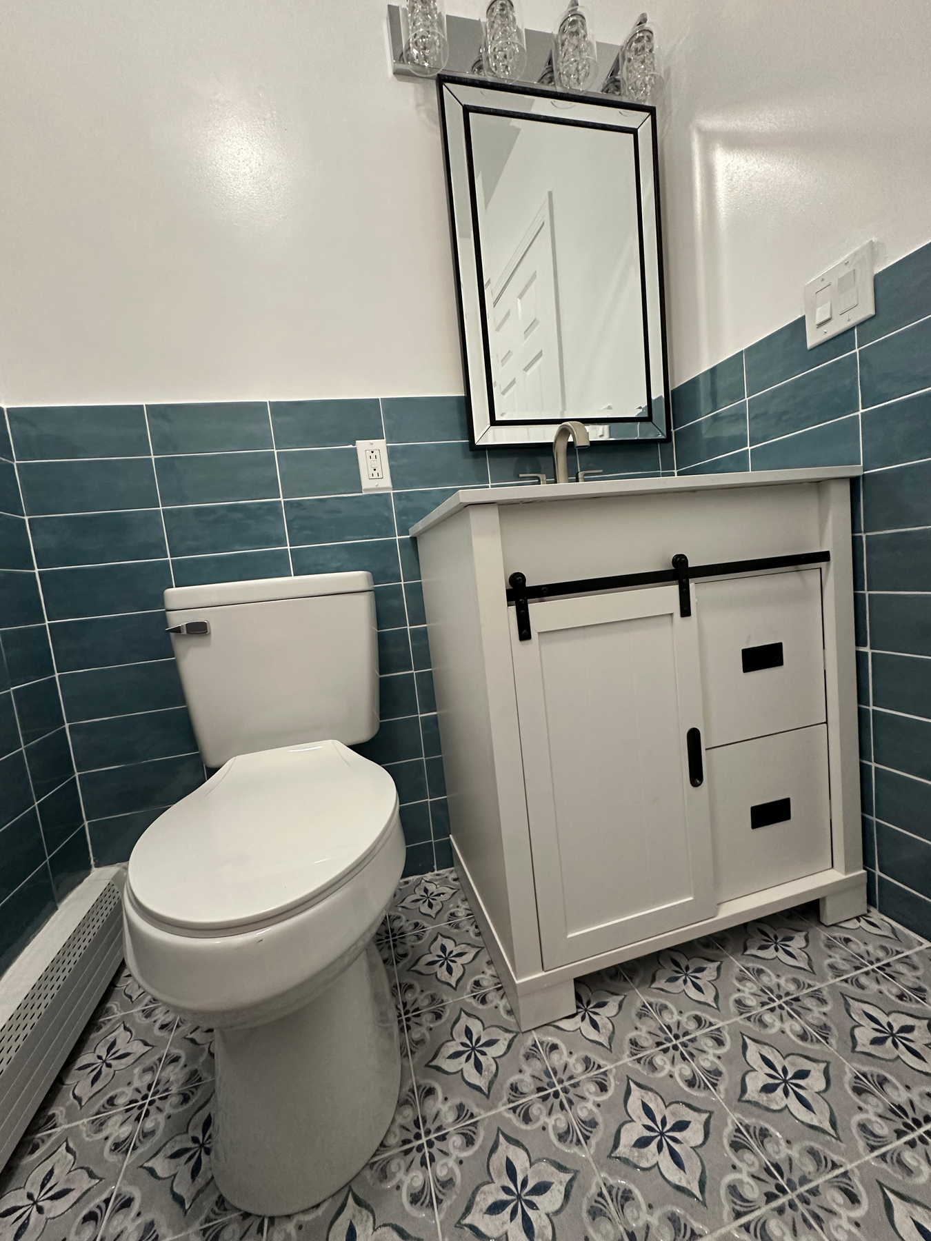 Renovated bathroom project
